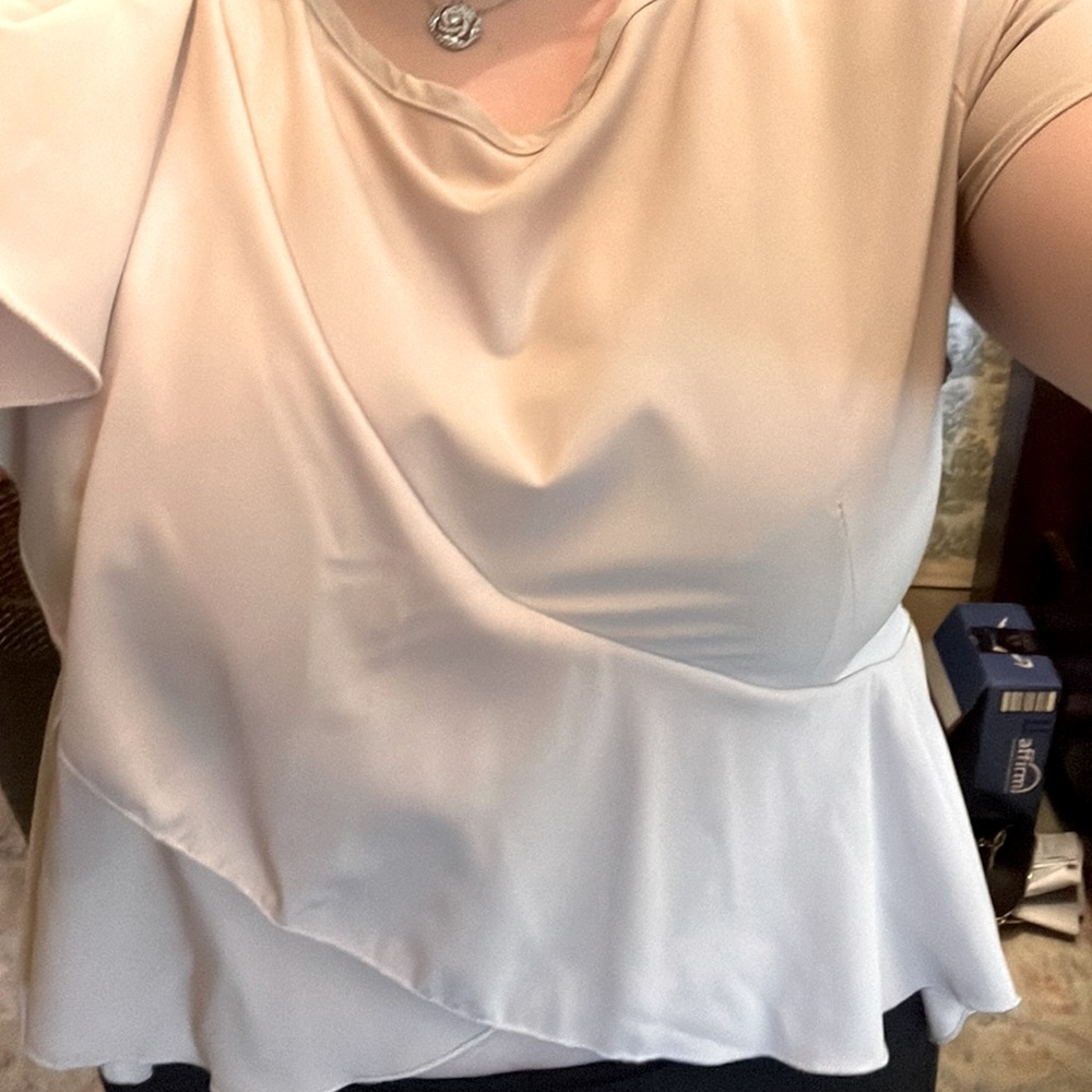 Cream colored fun top